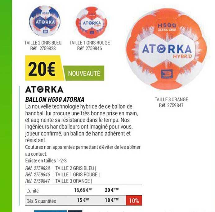 ballon h500 atorka