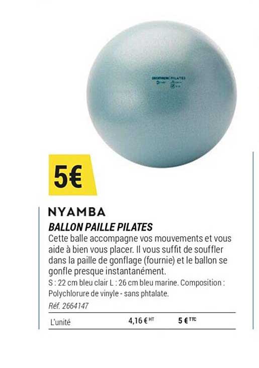 ballon paille pilates nyamba