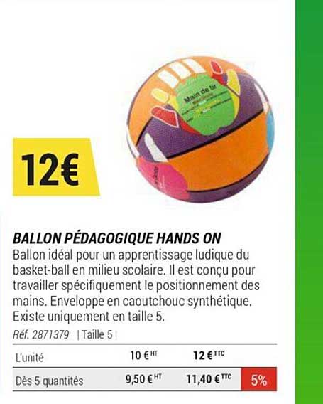 ballon pédagogique hands on