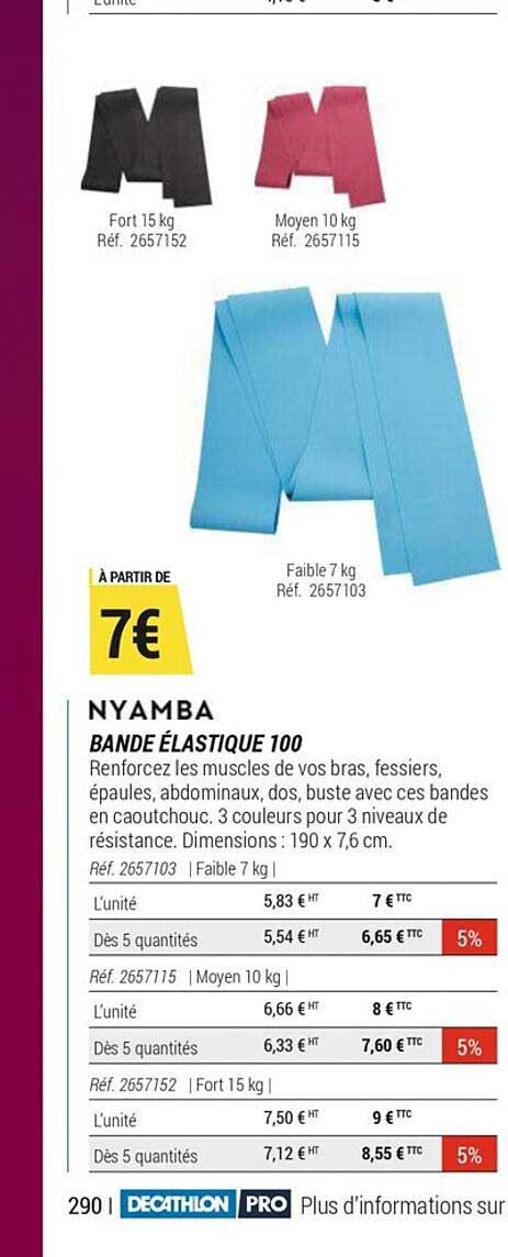 bande élastique 100 nyamba