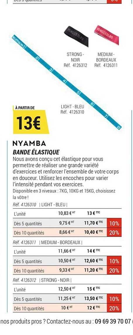 bande élastique nyamba