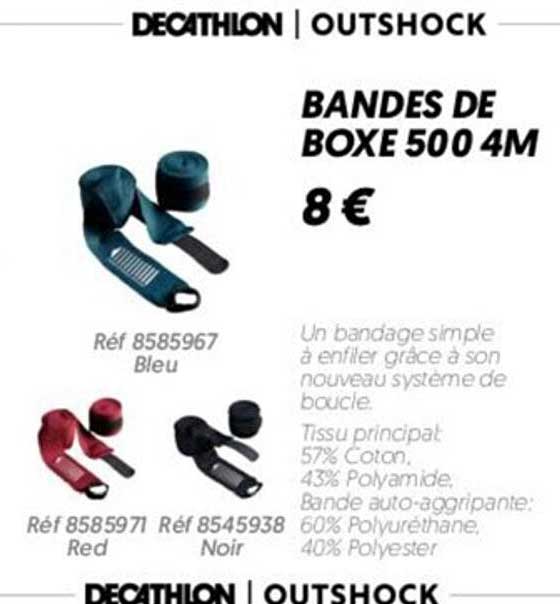 bandes de boxe 500 4 m