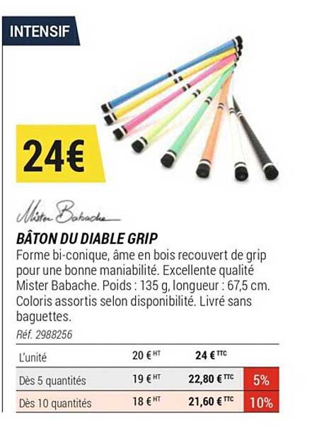 Bâton Du Diable Grip