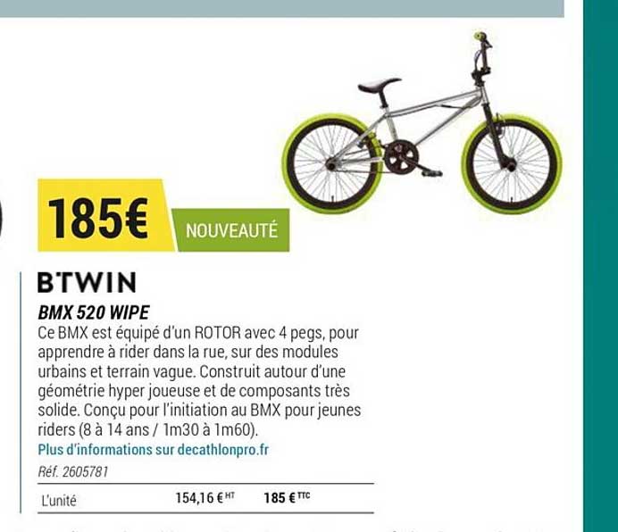 bmx 520 wipe btwin
