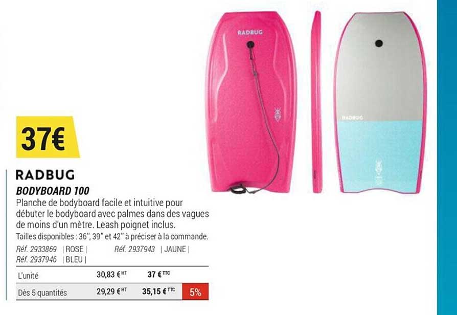 Bodyboard 100 Radbug