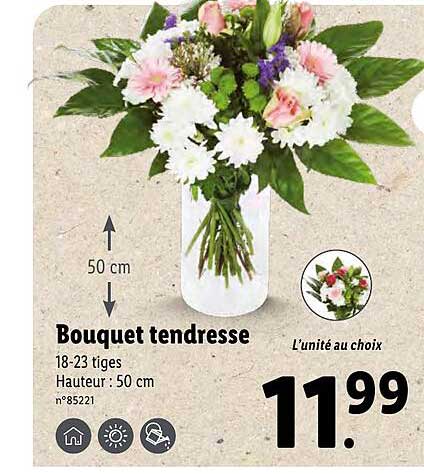 bouquet tendresse
