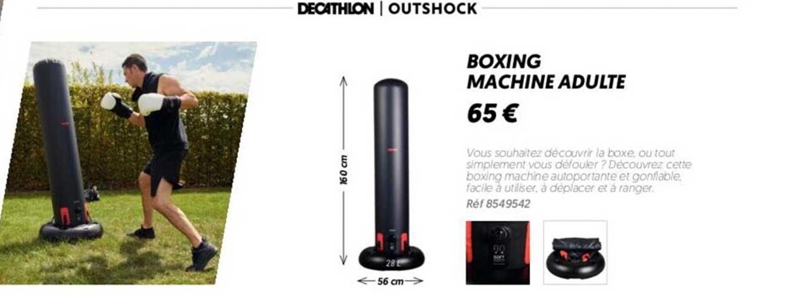 boxing machine adulte