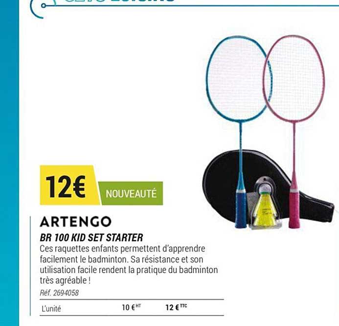 br 100 kid set starter artengo