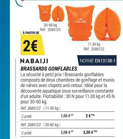 Brassards Gonflables Nabaiji