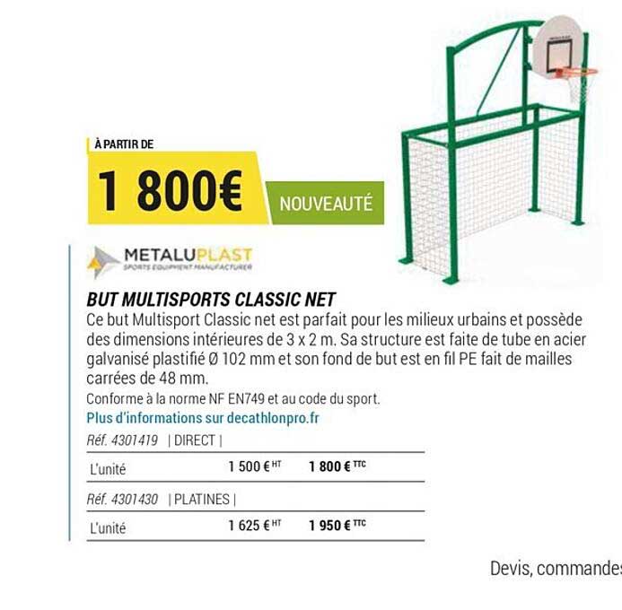 but multisports classic net metalu plast