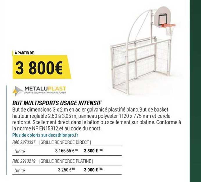 but multisports usage intensif metalu plast