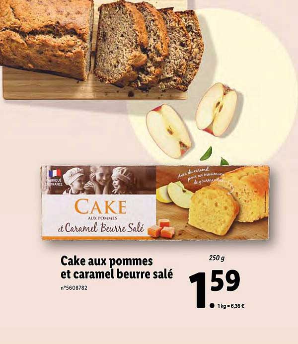 Cake Aux Pommes Et Caramel Beurre Sale