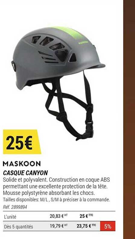 casque canyon maskoon
