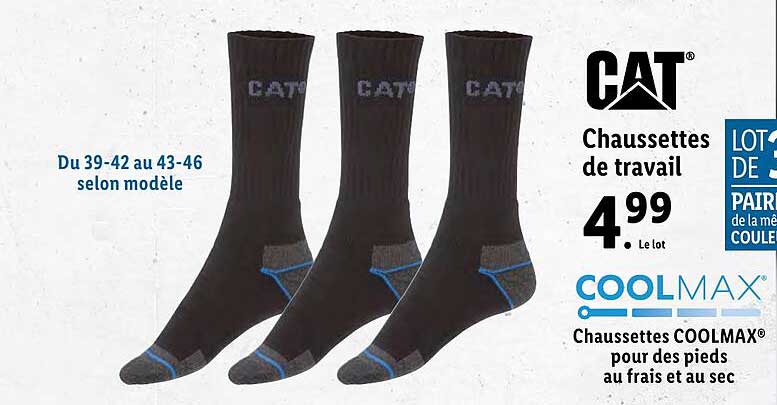 Cat Chaussettes De Travail