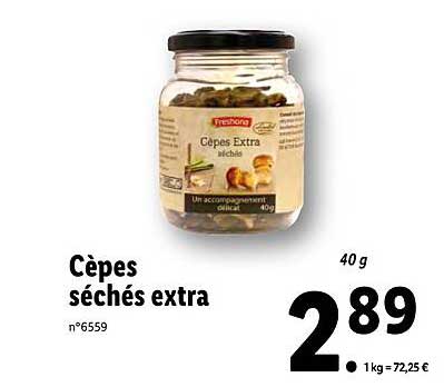 Cepes Seches Extra