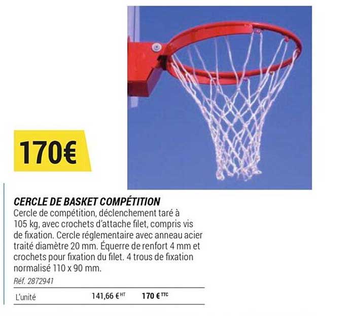 cercle de basket compétition