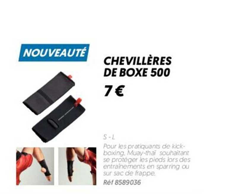 chevillières de boxe 500
