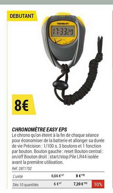 Chronomètre Easy Eps