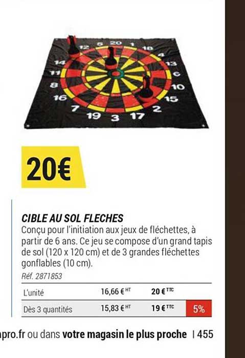 Cible Au Sol Flèches