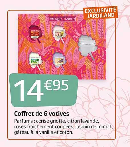 coffret de 6 votives