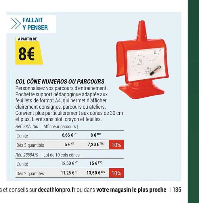 col cône numeros ou parcours