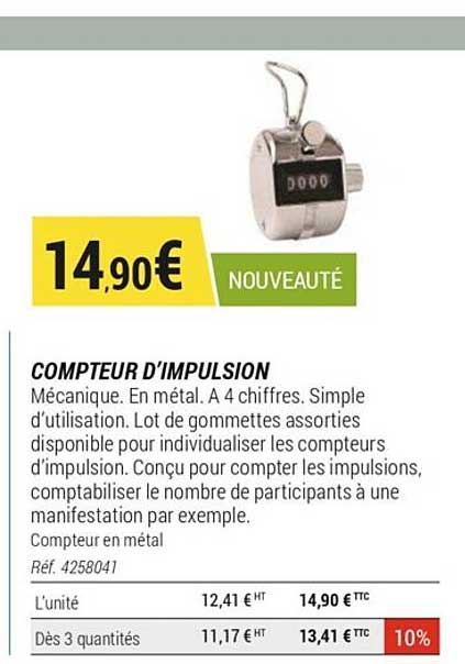 compteur d'impulsion