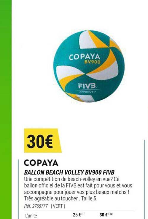 Copaya Ballon Beach Volley BV900 Fivb