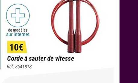 corde à sauter de vitesse