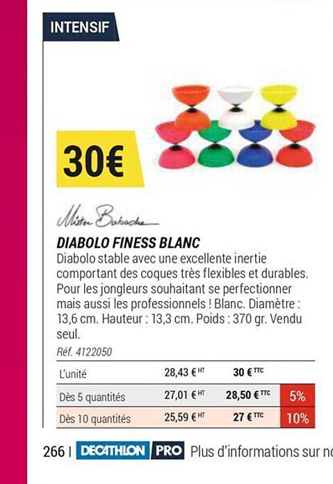 Diabolo Finesse Blanc