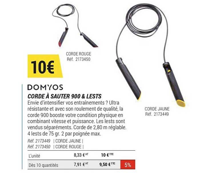 Domyos Corde à Sauter 900 & Lests