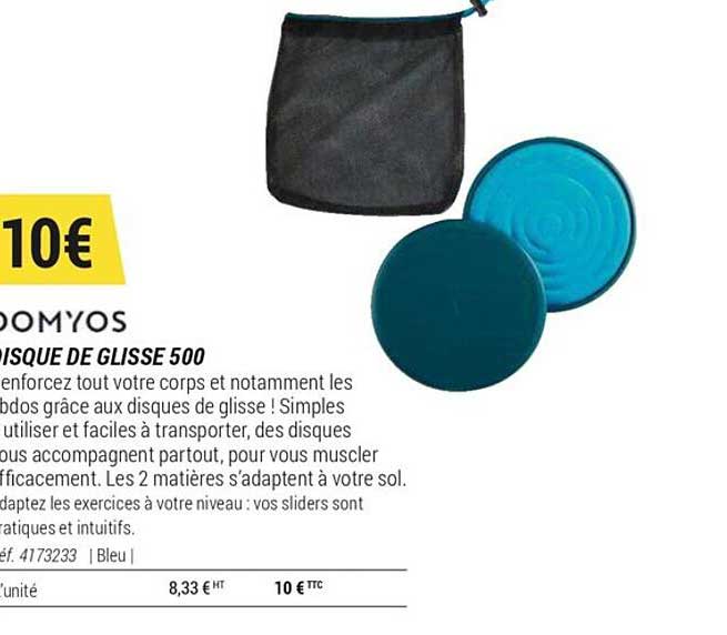 domyos disque de glisse 500