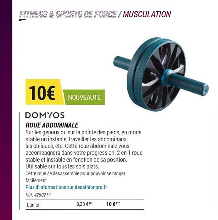 domyos roue abdominale