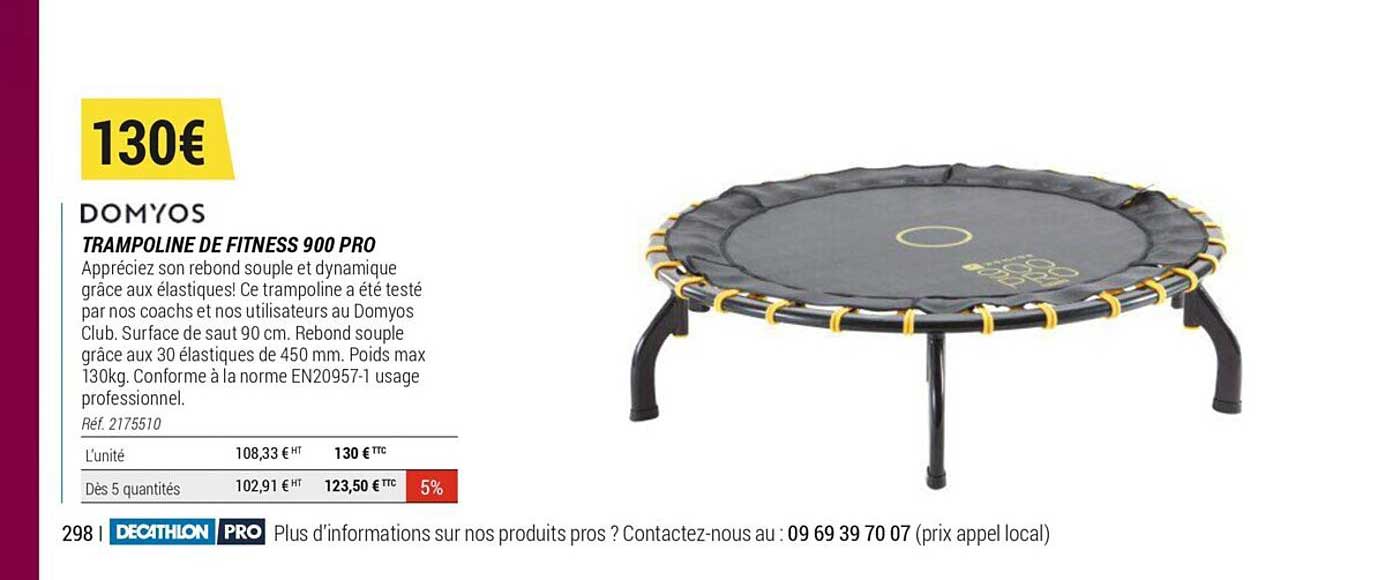 Domyos Trampoline De Fitness 900 Pro