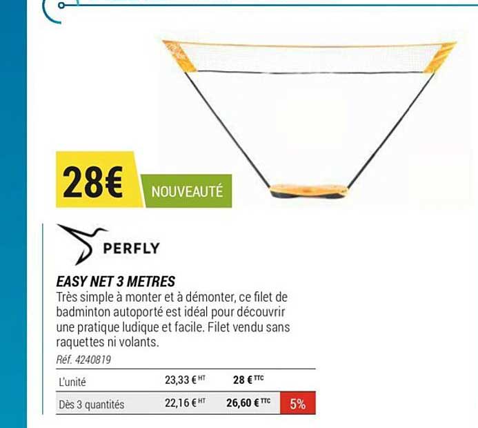 easy net 3 mètres perfly