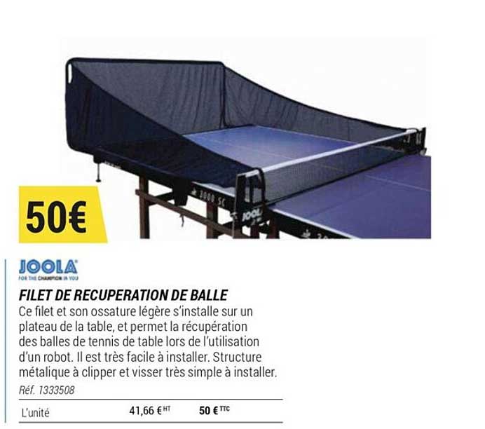 filet de récupération de balle joola