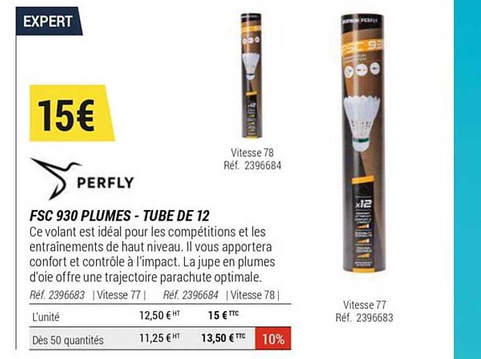 Fsc 930 Plumes - Tube De 12 Perfly