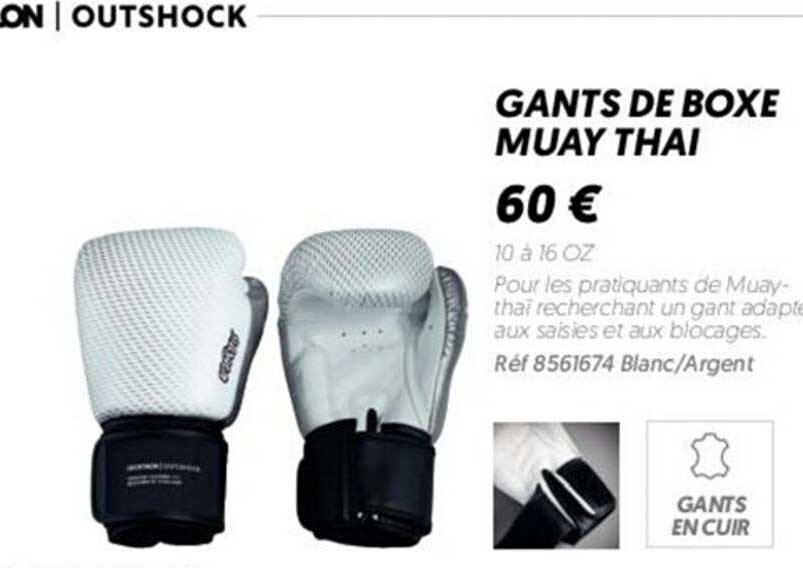 gants de boxe muay thai