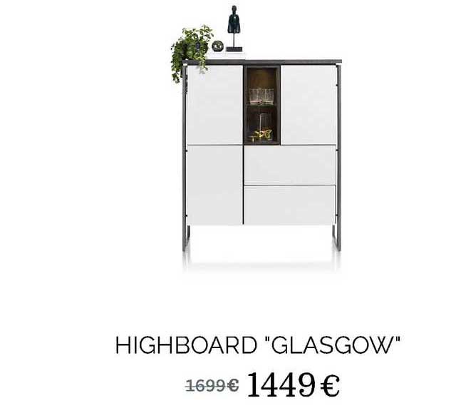 Highboard "glasgow"
