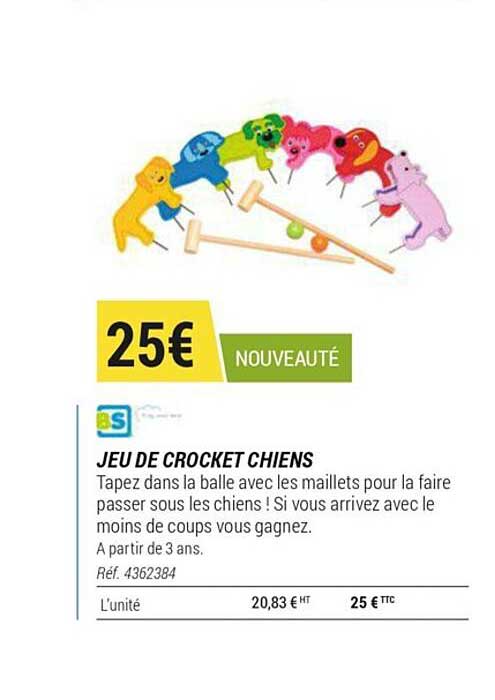 Jeu De Crocket Chiens