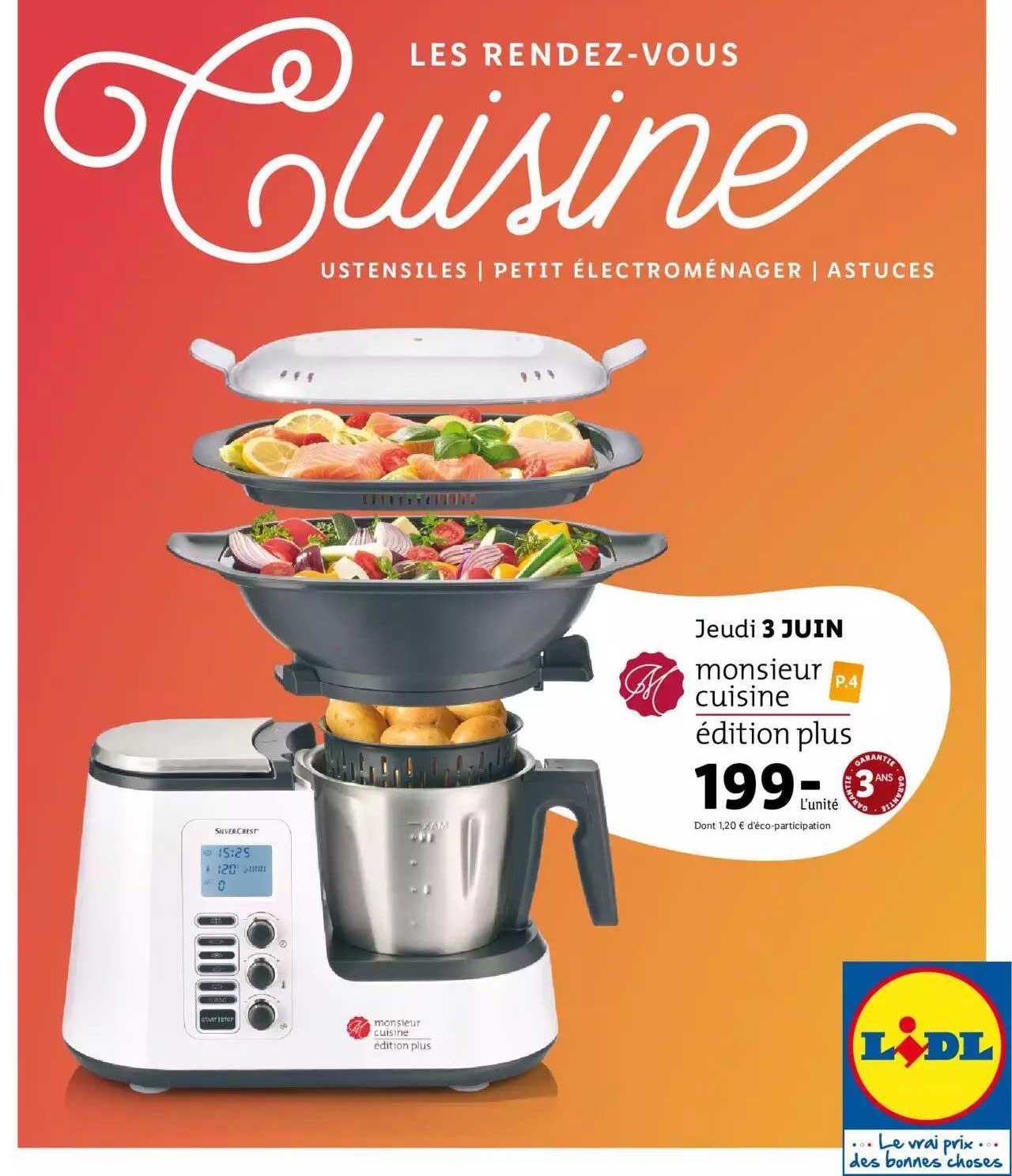 jeudi 3 juin monsieur cuisine