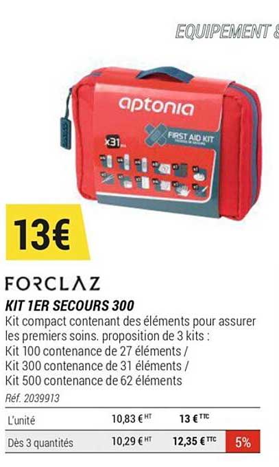 kit 1er secours 300 forclaz