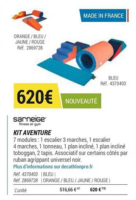 Kit Aventure Sarneige