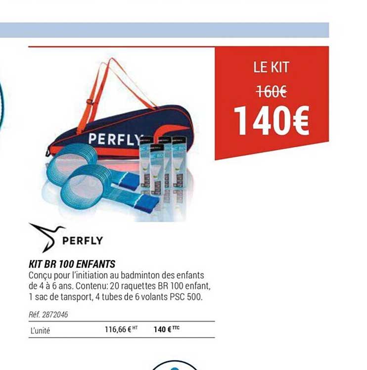 kit br 100 enfants perfly