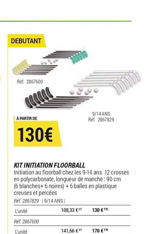 Kit Initiation Floorball