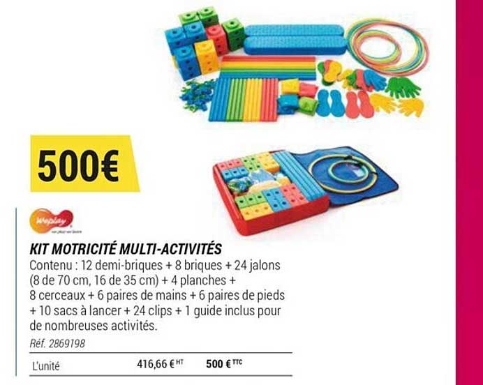 kit motricité multi-activités