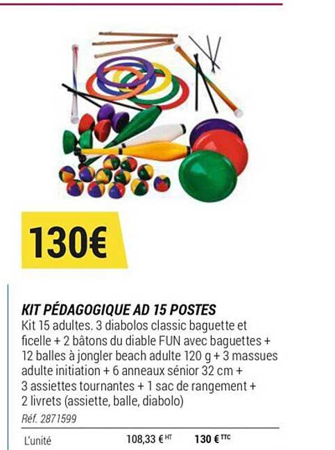 kit pédagogique ad 15 postes