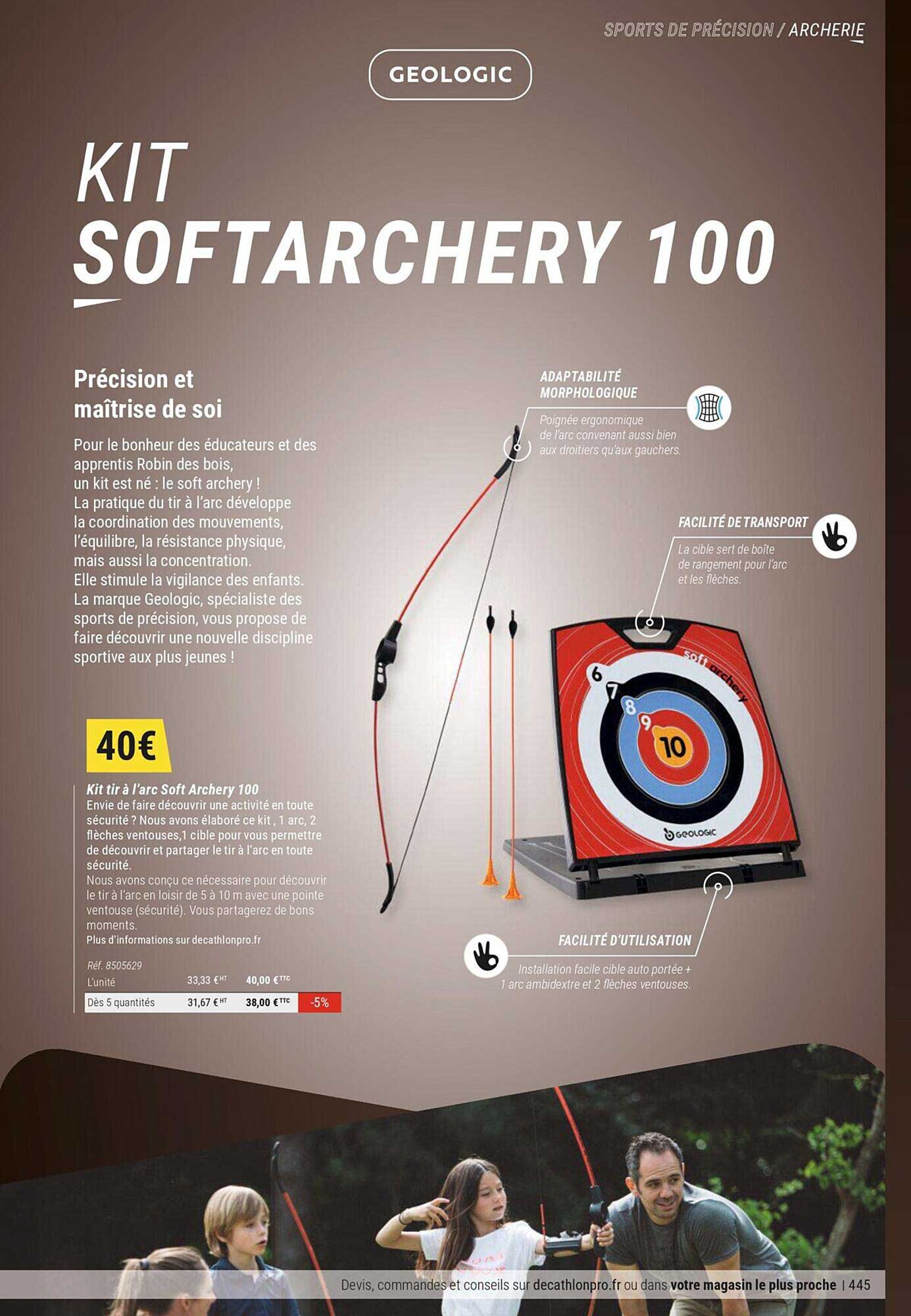 kit softarchery 100 géologic