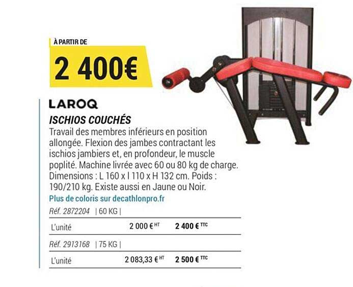 laroq ischios couchés