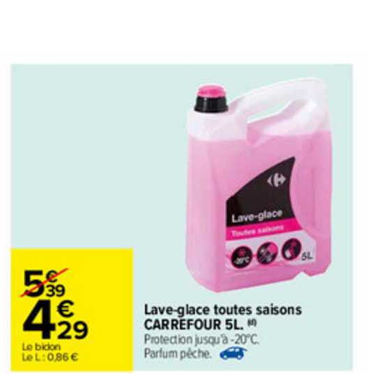 Lave-Glace Toutes Saisons Carrefour 5L.