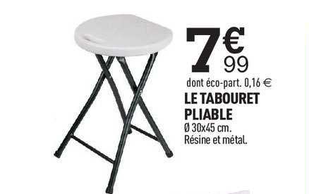 Le Tabouret Pliable